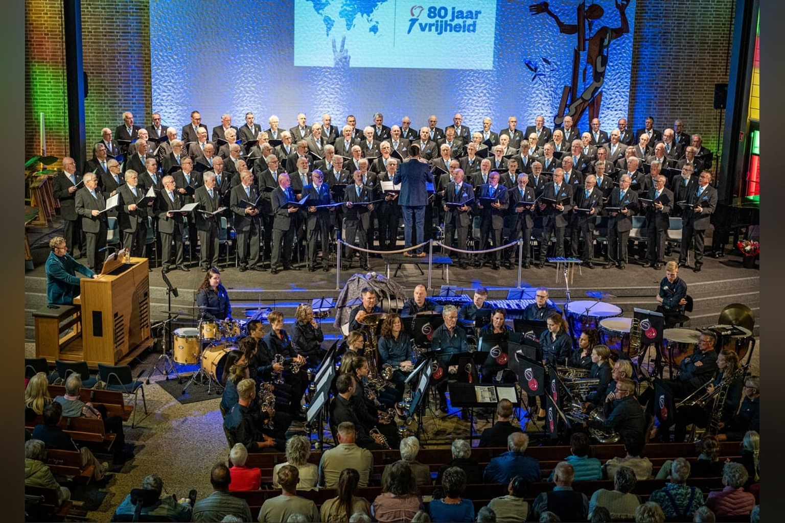 Groot succes voor bevrijdingsconcert in De Flambou